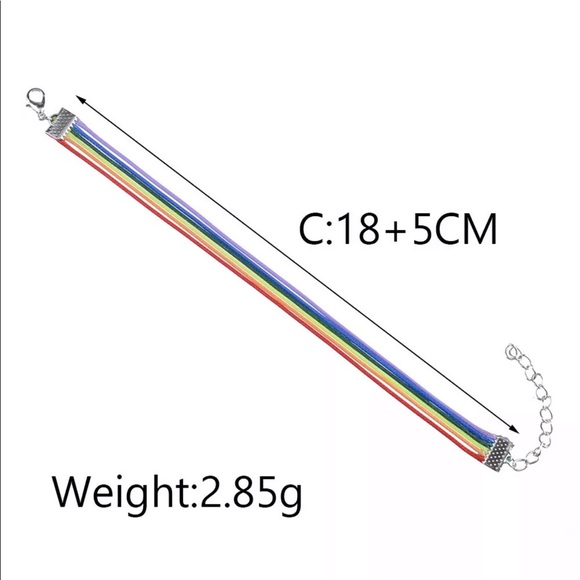 Rainbow Pride Unisex Bracelet - Picture 5 of 5